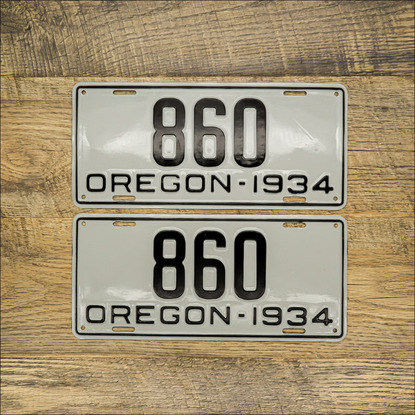 Oregon 1934 Passenger Pair