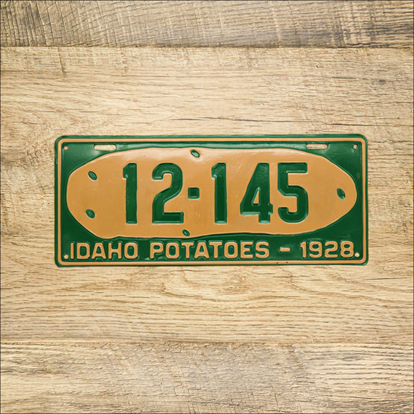 Idaho 1928 Potato Plate