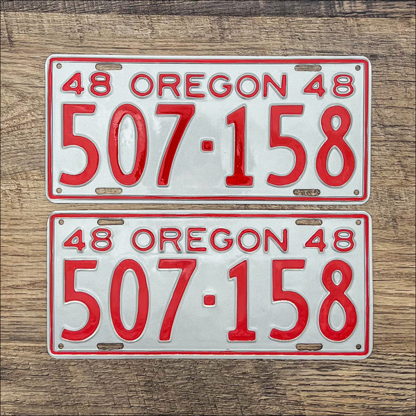 Oregon 1948 Passenger