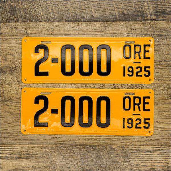 Oregon 1925 Passenger Pair