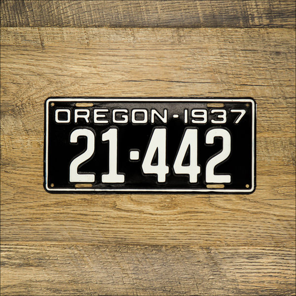 Oregon 1937 Passenger