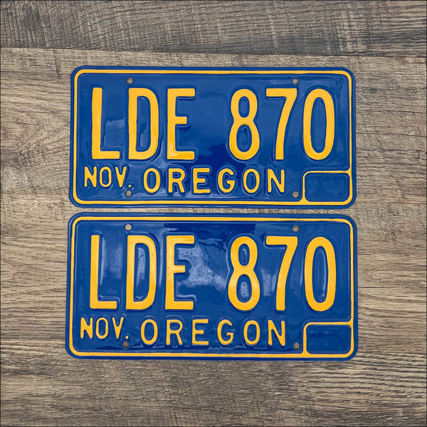 Oregon 1965-73 Passenger Pair